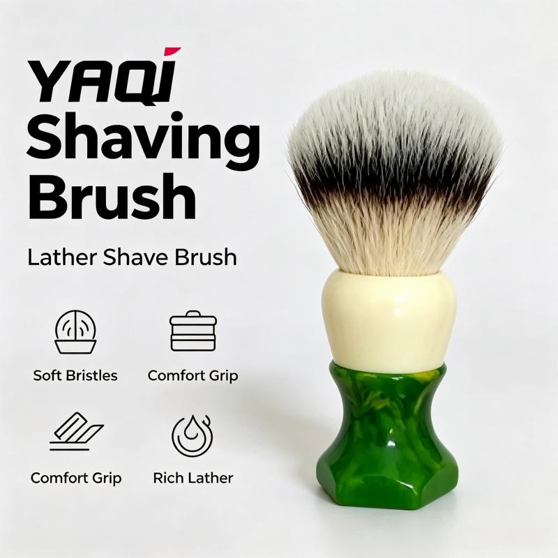 Shaving Cream - Men Wet Shaving Shave Brush YAQI