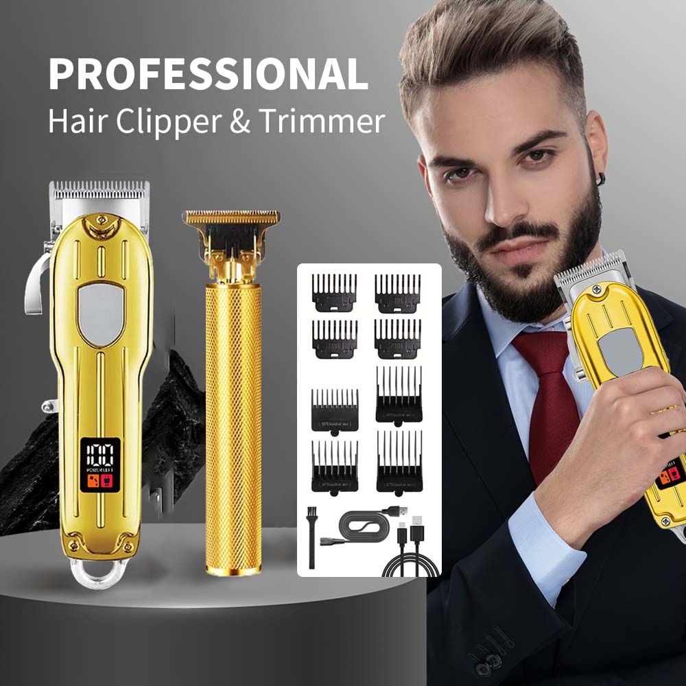 Grooming Kit - 2 in 1 Electric Hair Clipper