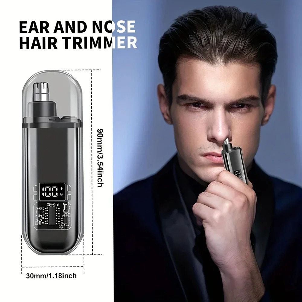 USB Rechargeable Nose & Ear Ha - Mens Grooming Travel Kit recension och pris
