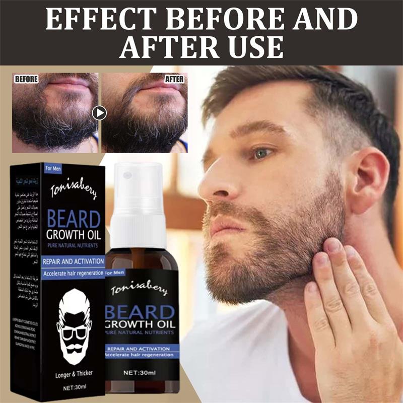 Beard Growth Oil Beard Wax Bal - Beard Oil recension och pris