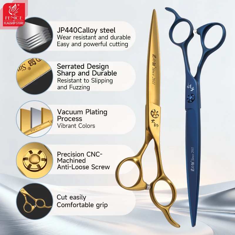 Fenice JP440C 7.25Inch Dog Cut - Grooming Scissors recension och pris