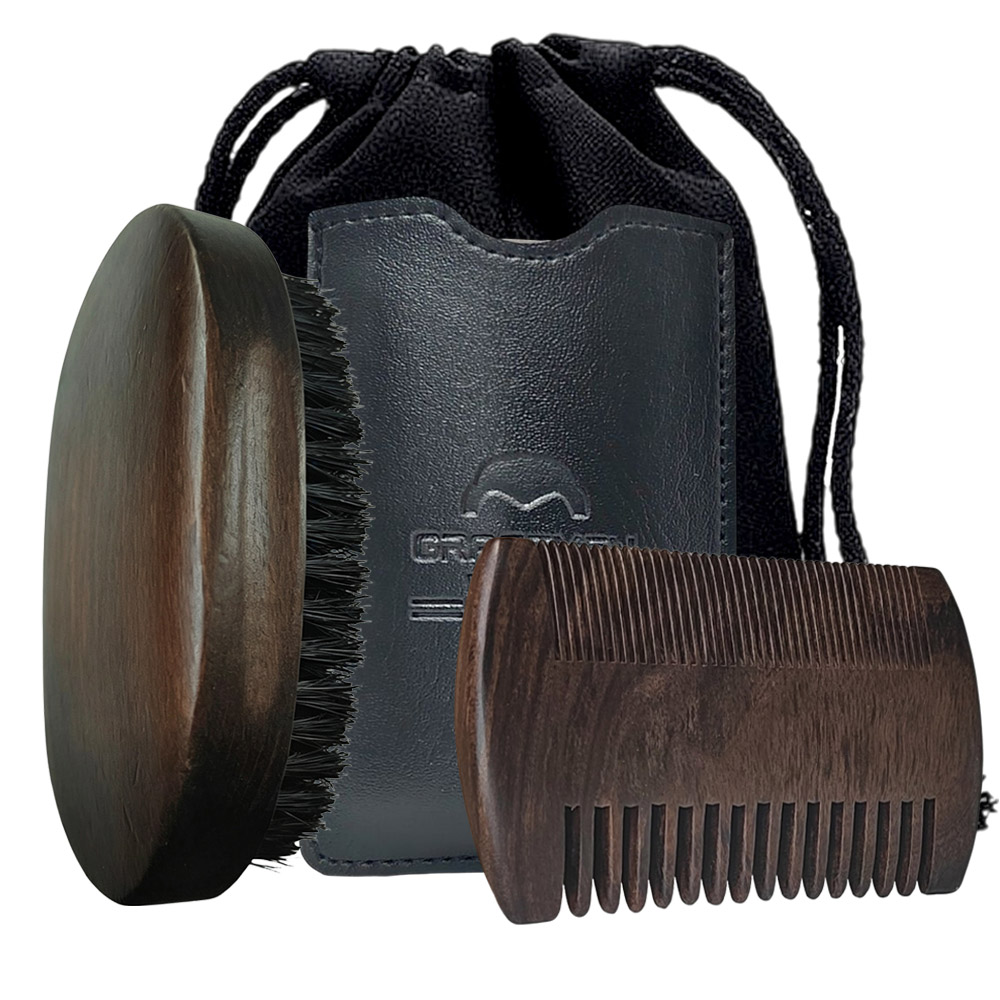 Gracemen Beard Kit - Retro Bea - Mens Grooming Travel Kit recension och pris