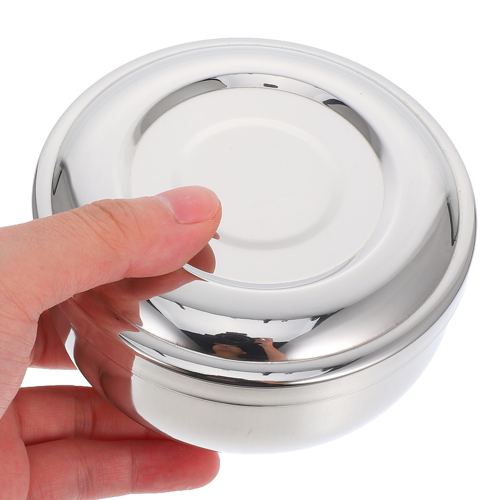 Metal Shaving Bowl with Lid Me - Mens Grooming Travel Kit recension och pris
