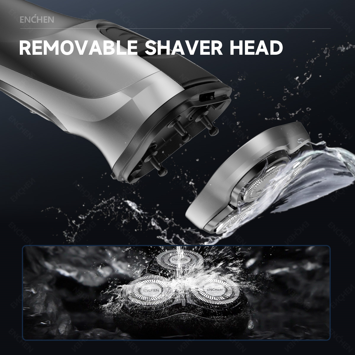 ENCHEN Blackstone's Replacemen - Electric Shaver Rotary recension och pris