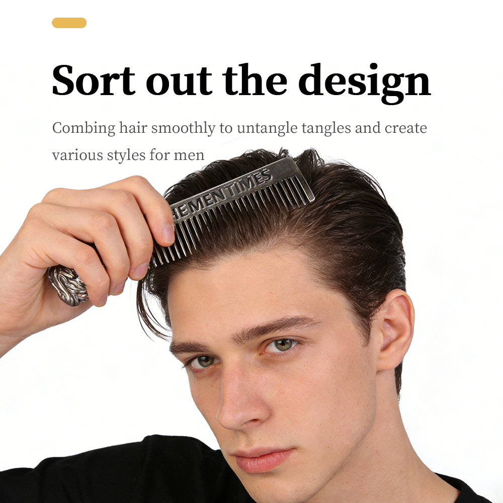Men Vintage Beard & Hair Comb  - Men'S Grooming Hairstyles recension och pris